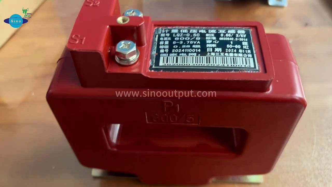 Sinooutput metering low voltage current transformer voltage resistance 0.66/3/KV
