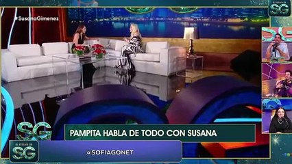 Pampita se molestó con Susana Giménez por insultar a Moritán y la frenó en vivo: "¡No le digas así!"