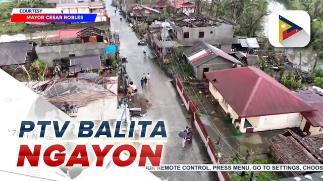 Mahigit 400 kabahayan, napinsala sa Catanduanes dahil sa Bagyong #PepitoPH