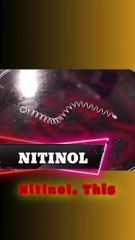 Nitinol: The Shape Memory Effect and Superelasticity / #shorts #trending #trend #fyp #gadgets