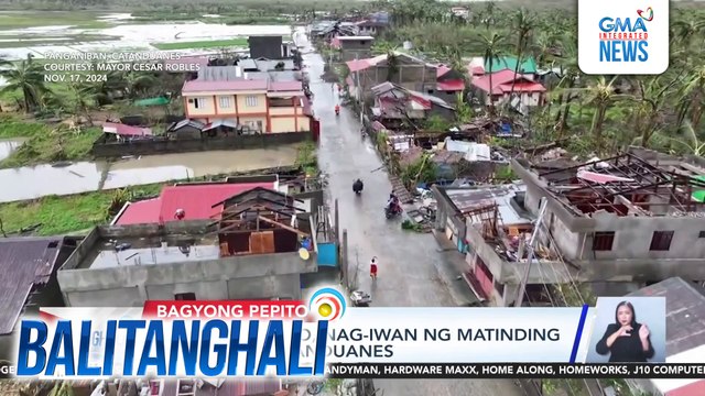 Bagyong #PepitoPH, nag-iwan ng matinding pinsala sa Catanduanes | Balitanghali