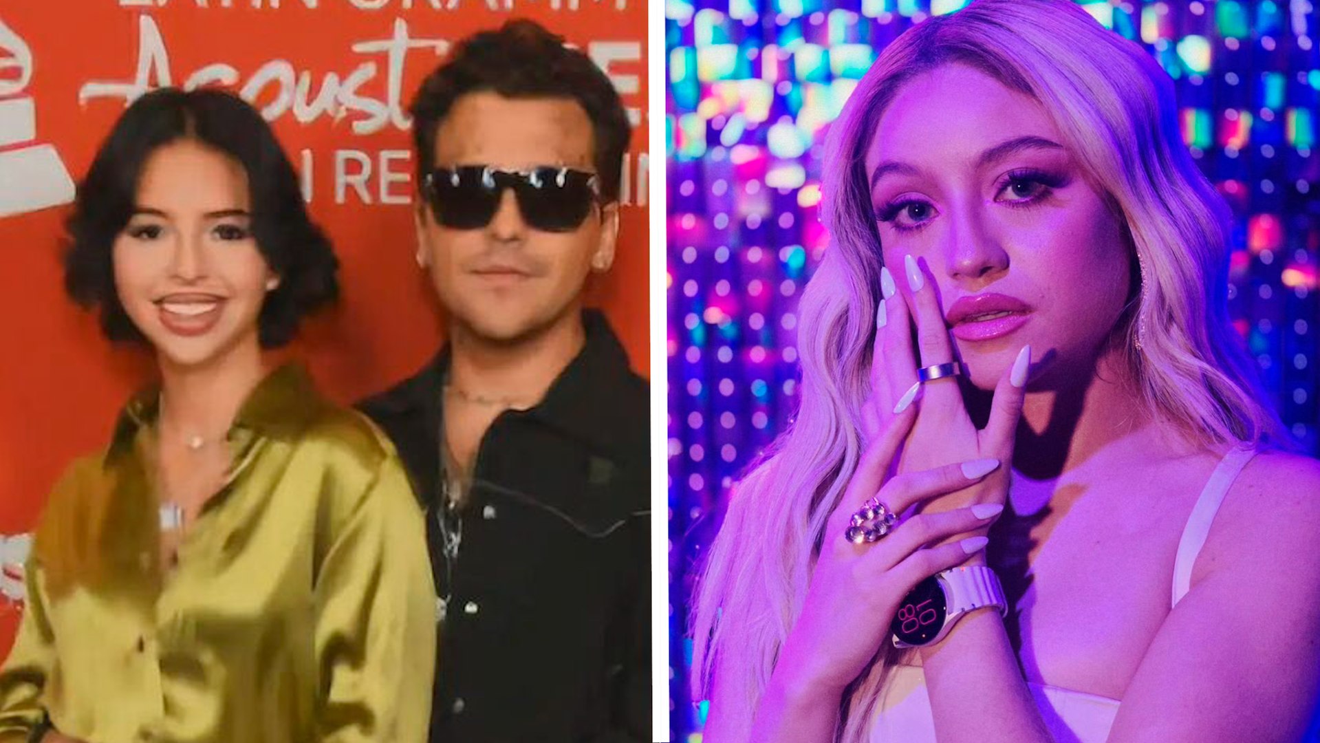 Karol Sevilla opina sobre el escandaloso matrimonio de Christian Nodal y ngela Aguilar