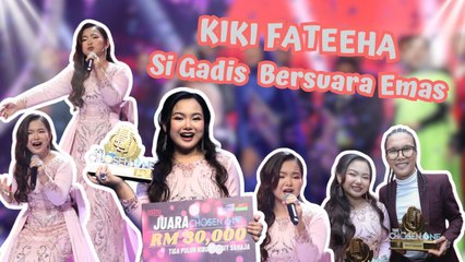 Kiki Fateeha Merangkul Kejuaraan Di The Chosen One Musim 2 | BK Fantastik | BINTANG KECIL