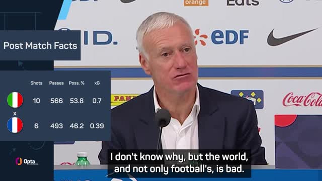 'There's always been rivalry' - Deschamps reflects on France's win in Italy
