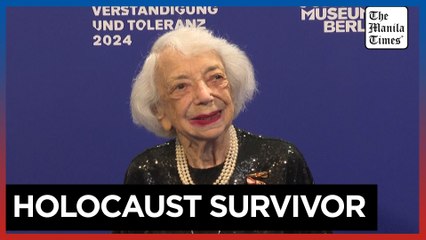 103-year-old Holocaust survivor honored by Berlin's Jewish Museum