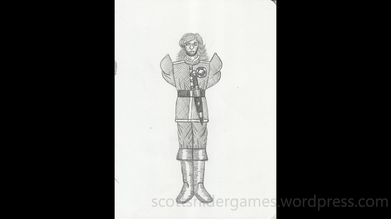 Soldier Pencil Sketch Video #509 (11-17-2024)