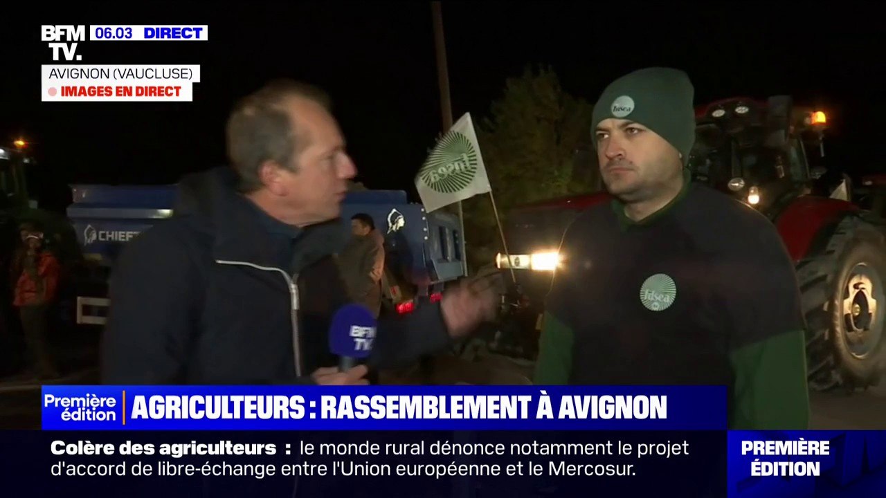 "Les revenus sont plus dégradés qu'il y a 10 mois": les agriculteurs se mobilisent à Avignon pour leurs revenus et contre le Mercosur