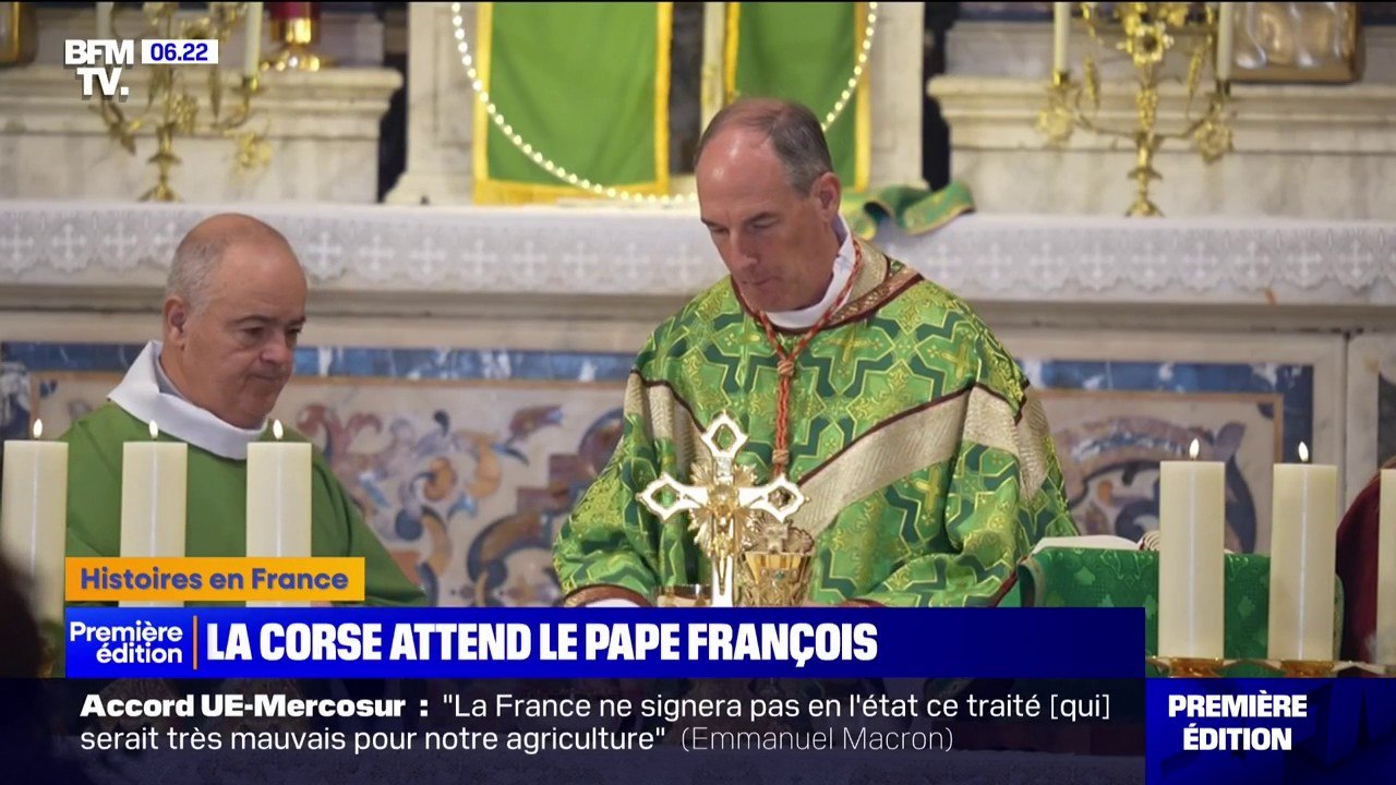 "Toute la Corse sera derrière lui": le pape François attendu en Corse le 15 Décembre