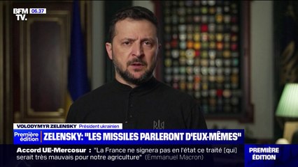 "Les missiles parleront d'eux-mêmes": Zelensky réagit au feu vert des États-Unis pour frapper la Russie