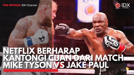 Netflix Berharap Kantongi Cuan dari Match Mike Tyson VS Jake Paul