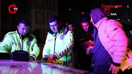 1,51 promil alkollü çıkan sürücü: 'İnanmıyorum komiserim'