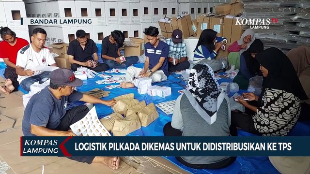 KPU Mulai Packing Logistik Pilkada untuk Distribusikan ke TPS