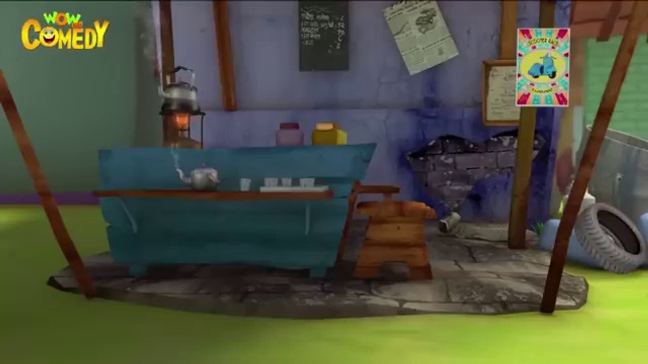 Motu Patlu और Scooter Race _ Motu Patlu _ Hindi Cartoon _ Comedy Express _ Wow Kidz Comedy _ #spot