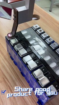 LA-15H02 cantilever laser welding machine for lithium battery with laser marking function