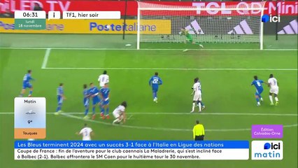 18/11/2024 - ICI Matin France Bleu Basse Normandie en vidéo