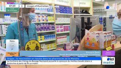 18/11/2024 - ICI Matin France Bleu Cotentin en vidéo