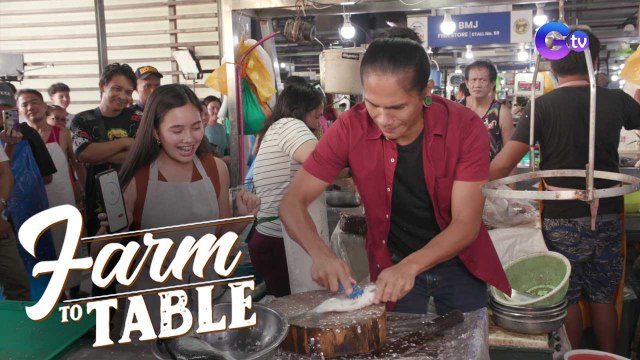Chef JR Royol shows his fish scaling skills! | Farm To Table