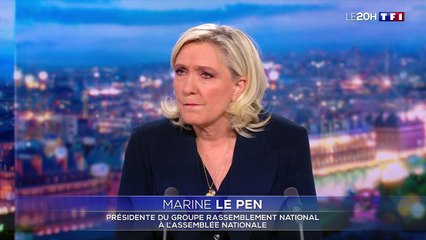 Marine Le Pen dénonce "La peine de mort politique avec exécution provisoire" contre elle
