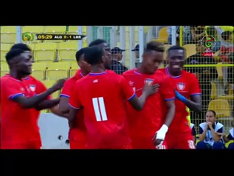 Algérie - Libéria, 1MT, Qualifs CAN 2025