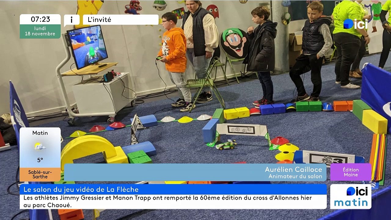 Le salon du jeu vidéo de La Flèche