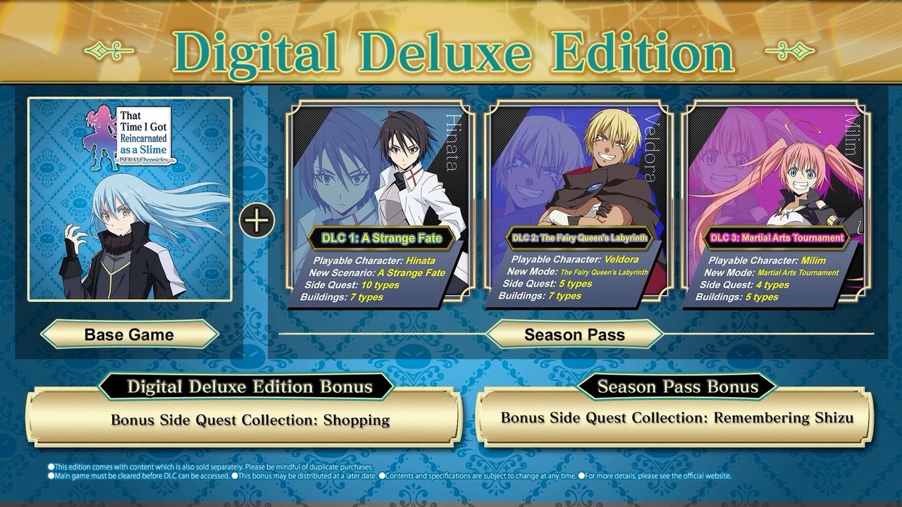 That Time I Got Reincarnated As a Slime Isekai Chronicles Official DLC Summary Trailer