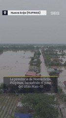 El tifón Man-Yi deja inundaciones en Filipinas