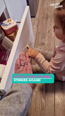When Baby Hacks Child Locks | A Sneaky Yet Adorable Moment!