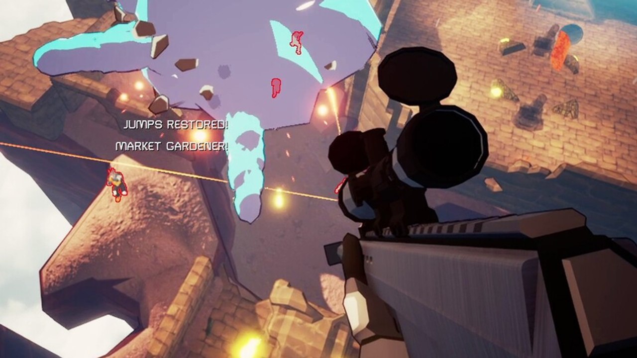 Wilde Shooter-Achterbahn: Wir fliegen in Echo Point Nova blitzschnell über die Map