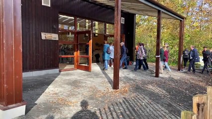 A look inside the new community workshop at Stover Country Park