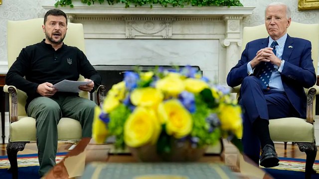 Zelenski dice que los misiles hablarán por sí solos tras el permiso de Biden de usar armas de largo alcance en Rusia