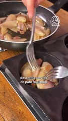 Tarte tatin aux échalotes