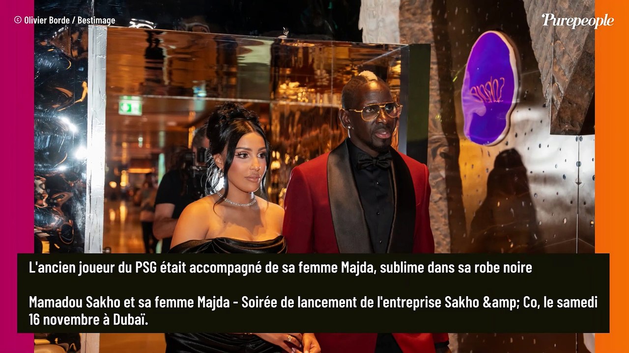 Mamadou Sakho avec sa femme Majda sublime, Black M et Jérémy Menez présents : nouveau projet de taille et grand lancement à Dubaï