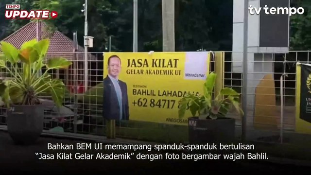 Tempo Eksplainer: Bagaimana Nasib Gelar Doktoral Bahlil?