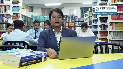 Batch 2023-25 Placements - Ms. Aastha Raj at Deloitte   PIBM Pune