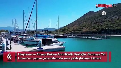 Bakan Uraloğlu açıkladı: Türkiye bir yat limanı daha kazanıyor!