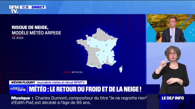 Baisse des températures, neige en plaine... Ce que disent les différents modèles pour la météo de cette semaine