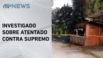 Casa de homem que explodiu bomba em frente ao STF pega fogo em Santa Catarina