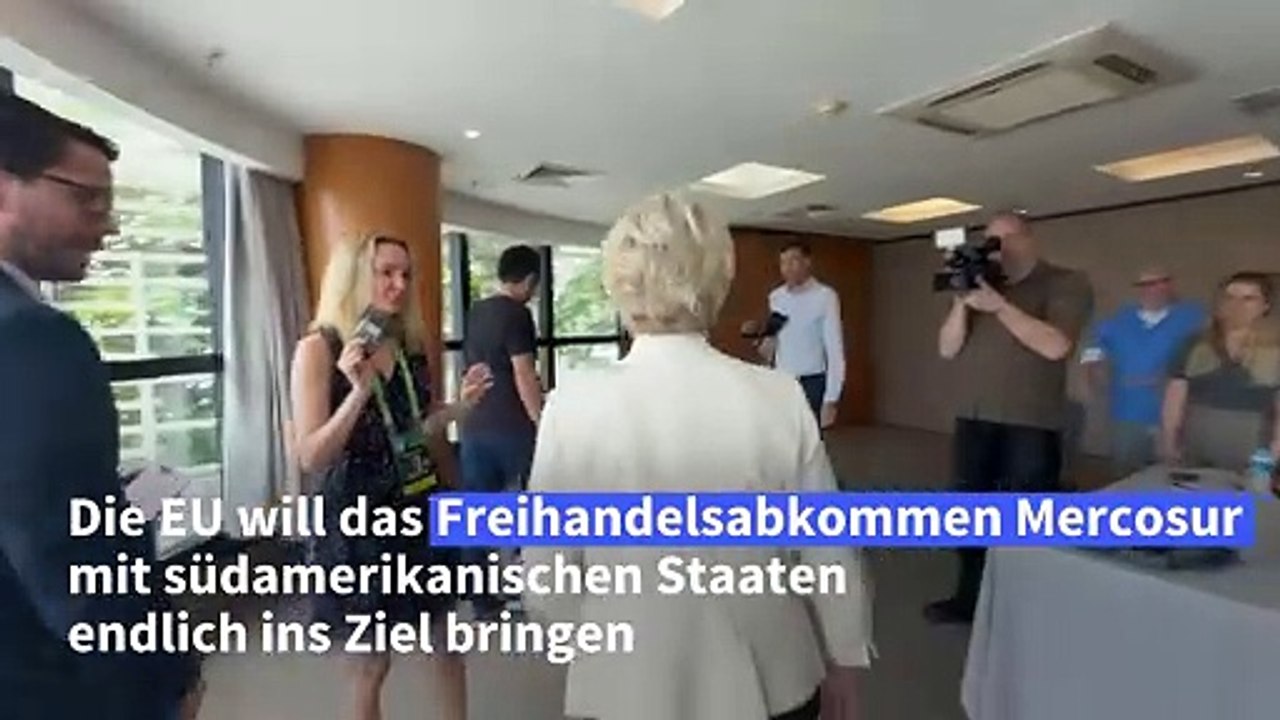 EU will Mercosur-Abkommen endlich ins Ziel bringen