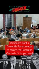 Users of the Dementia Resource Centre asked for a Panel to be set up!?