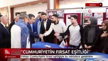 Cevdet Yılmaz: Bingöl'de doğup Cumhurbaşkanı Yardımcısı olabildiysem cumhuriyet sayesinde