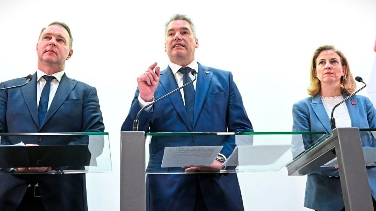 ÖVP, SPÖ und NEOS gehen offiziell in Koalitionsverhandlungen