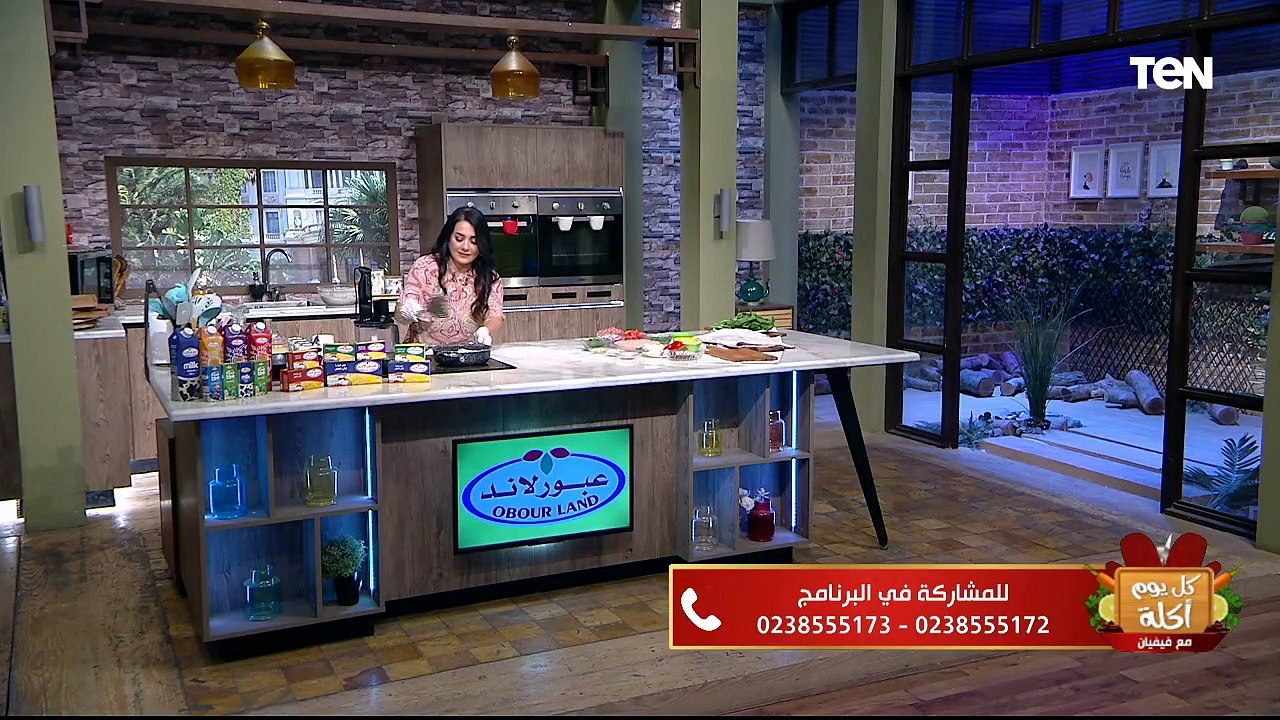 طريقة عمل عيش تورتيلا البطاطا وكباب الفراخ المدخن وسلطة فيتامين سي والحديد مع فيفيان | كل يوم أكلة