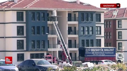 Gaziantep'te deprem konutu hak sahipleri evlerine kavuşuyor