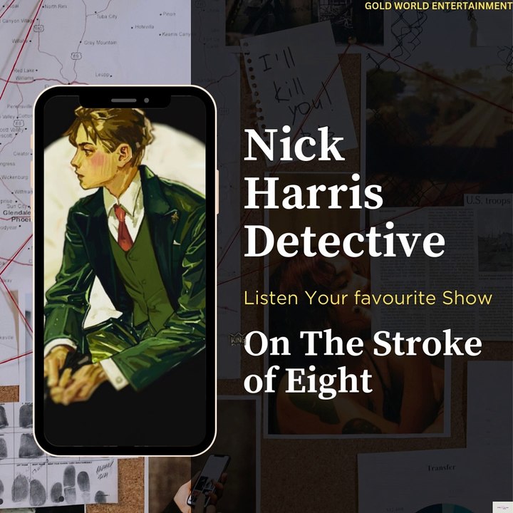 Can Nick Harris Beat the Clock? On the Stroke of Eight 🔎#shorts #viralvideos #trendingvideos #detectives