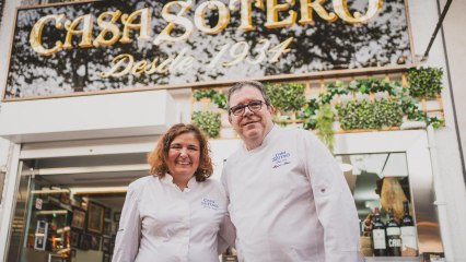 Miguel Ángel Martín, regente de Casa Sotero, uno de los restaurantes con Solera