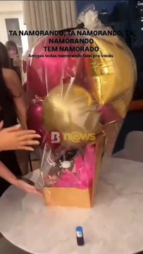 Amiga de ex-BBB é apontada como novo affair de cantor baiano e entrega estar apaixonada ao receber presentes