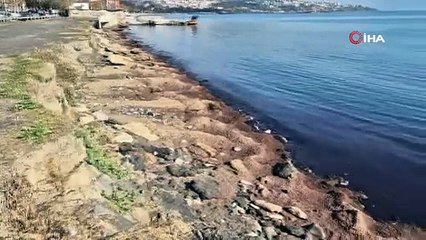 Tekirdağ sahilleri kızıla boyandı