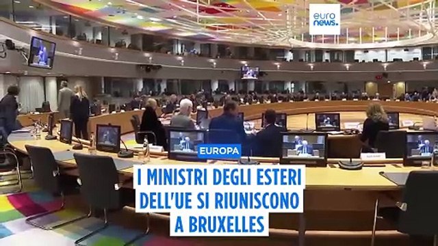 Ucraina, i ministri degli Affari esteri dell'Ue si riuniscono dopo l'ok di Biden a colpire la Russia