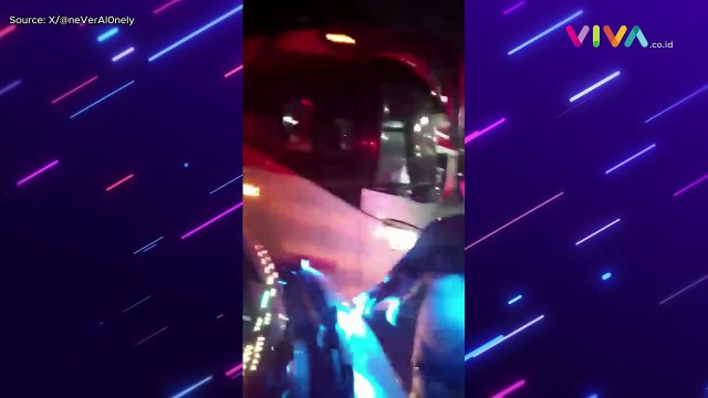 Bus Halangi Jalan Ambulans Hingga Membuat Pasien Meninggal