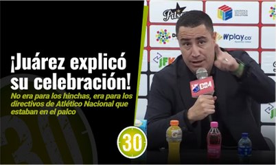 Juárez explicó su airada celebración  Estaba hablando con la gente de mi palco